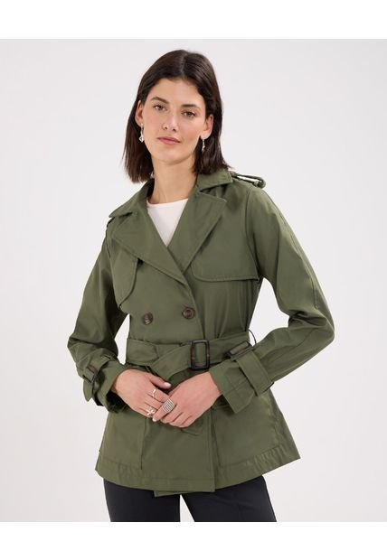 Chaqueta Para Mujer Trench Color Verde  Marca Patprimo #30080532