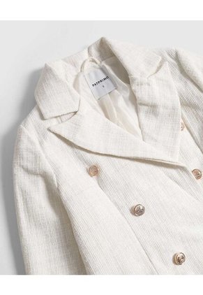 Blazer  Para Mujer  Color Blanco Marca Patprimo #30400148