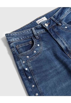 Jean  Para Mujer Straight Color Azul Marca Patprimo #30160487