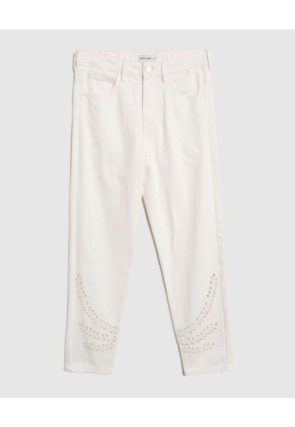 Jean  Para Mujer Mom Color Blanco Marca Patprimo #30160507