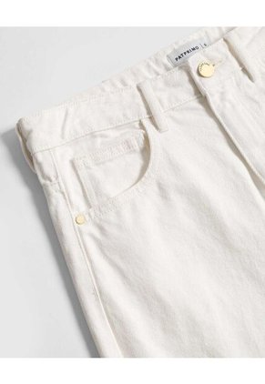 Jean  Para Mujer Mom Color Blanco Marca Patprimo #30160507