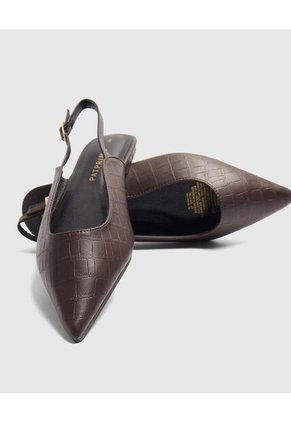 Baletas  Para Mujer  Color Café Marca Patprimo #30660046