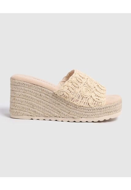 Sandalias  Para Mujer Tacón Color Beige Marca Patprimo #30690113
