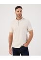 Polo  Para Hombre Cuello Tejido Sin Bolsillo Color Beige Marca Patprimo #44117257 de Patprimo