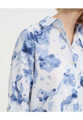 Camisa Para Mujer Manga Larga Color Azul Marca Patprimo #30010698