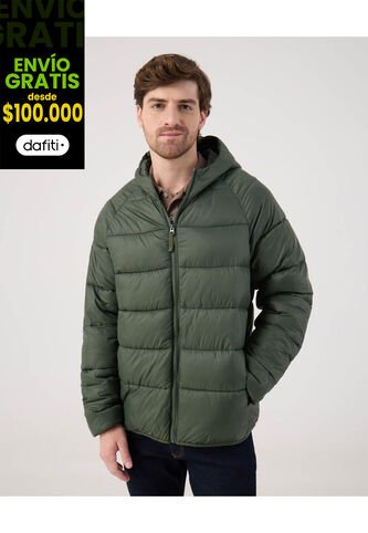 Chaqueta Para Hombre Acolchada Color Verde Marca Patprimo #44080325 Patprimo