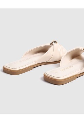 Sandalias  Para Mujer Sandalia Color Crema Marca Patprimo #30690112