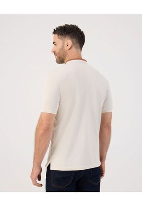 Polo  Para Hombre Cuello Tejido Sin Bolsillo Color Beige Marca Patprimo #44117257