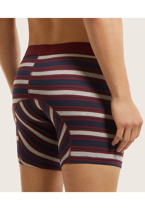 Boxer X1 Para Hombre Fleat Seamer Medio Color Vino Marca Patprimo #44000201