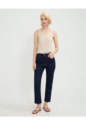 Camiseta Para Mujer Manga Sisa Cuello Redondo Color Café Marca Patprimo #30093715