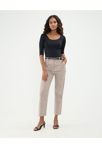 Pantalón Para Mujer Chino Color Café Marca Patprimo #30071998 Patprimo