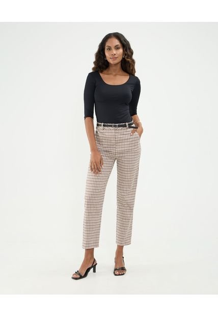 Pantalón Para Mujer Chino Color Café Marca Patprimo #30071998