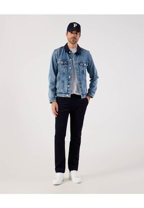 Chaqueta Para Hombre Trucker Color Azul Marca Patprimo #44080346