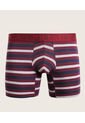 Boxer X1 Para Hombre Fleat Seamer Medio Color Vino Marca Patprimo #44000201 de Patprimo