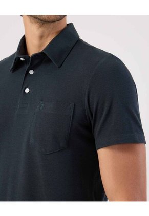 Polo  Para Hombre Cuello Maquina Con Bolsillo Color Verde Marca Patprimo #44117248