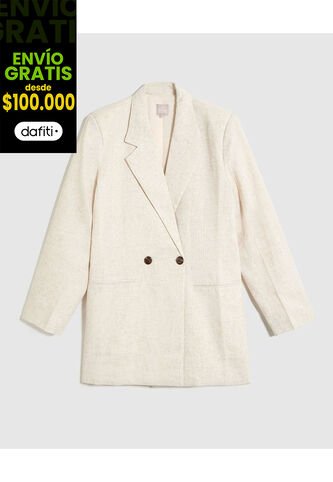 Chaqueta Para Mujer Blazer Color Beige Marca Patprimo #14080145 Patprimo