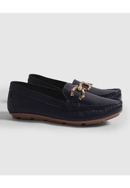 Mocasines Para Mujer  Color Azul Marca Patprimo #30680056