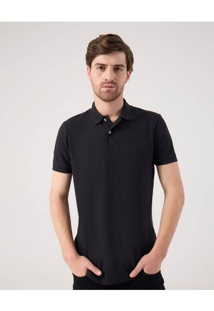 Polo  Para Hombre Cuello Tejido Sin Bolsillo Color Negro Marca Patprimo #44112784