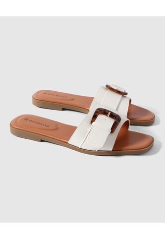 Sandalias  Para Mujer Sandalia Color Blanco Marca Patprimo #30690047 Patprimo
