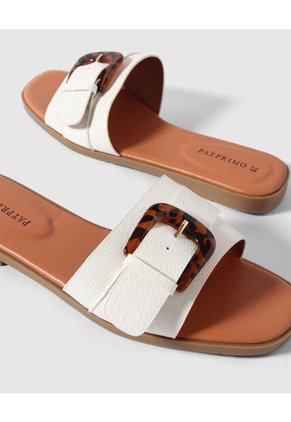 Sandalias  Para Mujer Sandalia Color Blanco Marca Patprimo #30690047