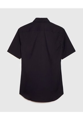 Camisa  Para Hombre Manga Corta Con Bolsillo Cuello C Color Negro Marca Patprimo #44012578