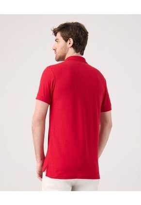 Polo  Para Hombre Cuello Tejido Sin Bolsillo Color Rojo Marca Patprimo #44112784