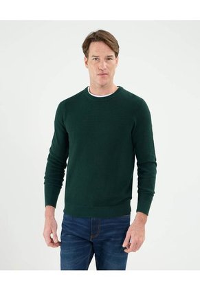 Saco Para Hombre Cuello Redondo Color Verde Marca Patprimo #44330228