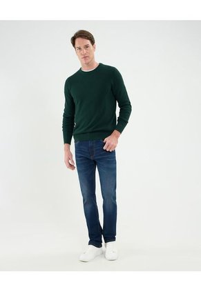 Saco Para Hombre Cuello Redondo Color Verde Marca Patprimo #44330228