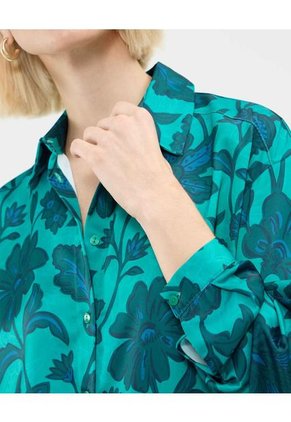 Camisa Para Mujer Manga Larga Color Verde Marca Patprimo #30010691