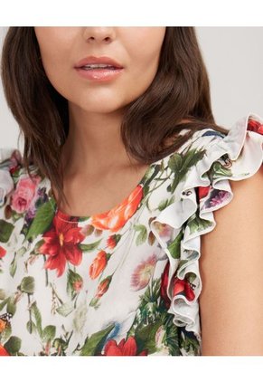 Blusa Para Mujer Manga Sisa Color Verde Marca Patprimo #30123296