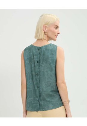 Blusa Para Mujer Manga Sisa Color Verde Marca Patprimo #30123499