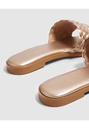 Sandalias Para Mujer Sandalia Color Dorado Marca Patprimo #30690102