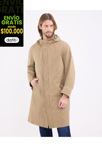 Chaqueta Para Hombre Parka Color Beige Marca Patprimo #44080335 Patprimo