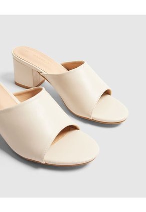 Sandalias Para Mujer Tacon Color Blanco Marca Patprimo #30690099