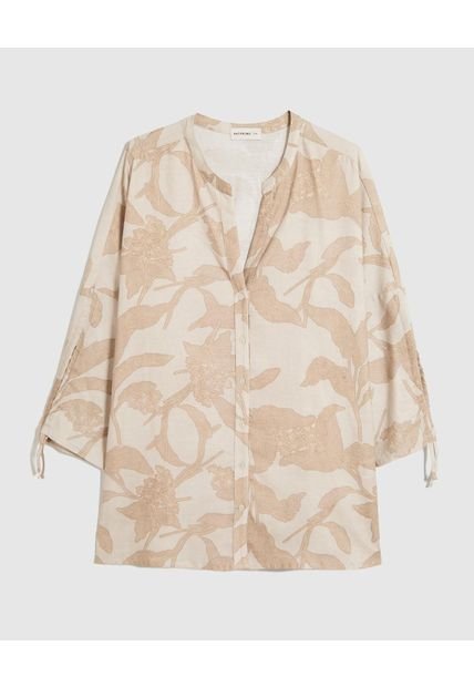 Blusa Para Mujer Manga 3/4 Color Beige Marca Patprimo #14121387