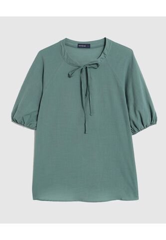 Blusa  Para Mujer Manga Corta Color Verde Marca Patprimo #30123566 Patprimo