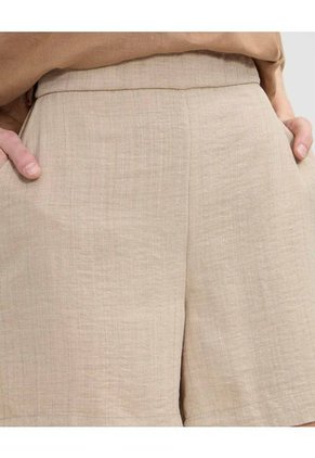 Short Para Mujer Multiusos Plano Color Beige Marca Patprimo #30190075