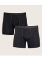 Boxer X2 Para Hombre Filete Medio Color Negro Marca Patprimo #44000316 de Patprimo