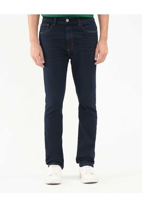 Jeans Regular Tono Oscuro  Para Hombre Azul Patprimo