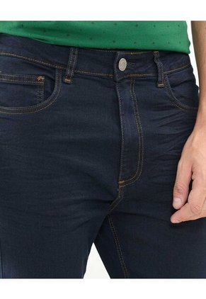 Jeans Regular Tono Oscuro  Para Hombre Azul Patprimo
