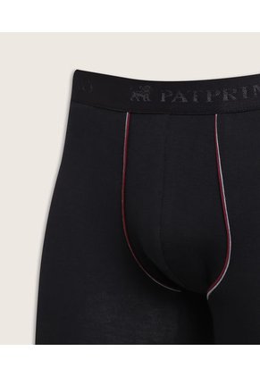 Boxer X2 Para Hombre Filete Medio Color Negro Marca Patprimo #44000316