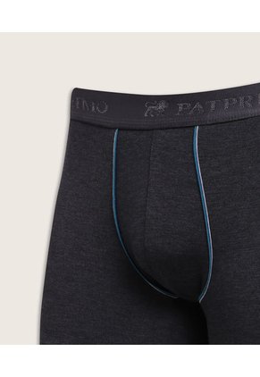 Boxer X2 Para Hombre Filete Medio Color Negro Marca Patprimo #44000316