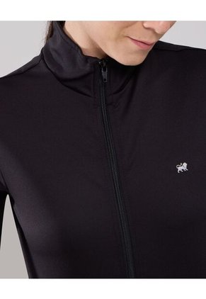 Chaqueta Con Cuello Alto  Para Mujer Negro Patprimo