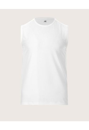 Camiseta Interior Para Hombre Interior M/Sisa Lisa Color Blanco Marca Patprimo #44020023