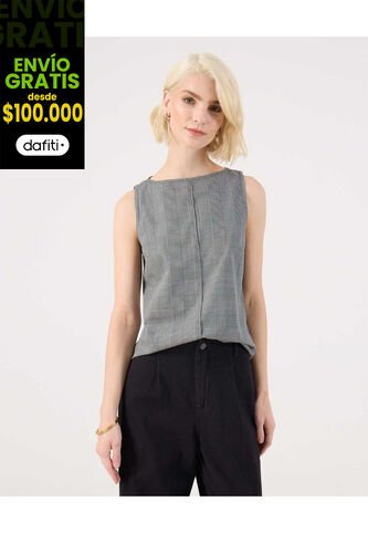 Blusa Para Mujer Manga Sisa Color Negro Marca Patprimo #30123562 Patprimo