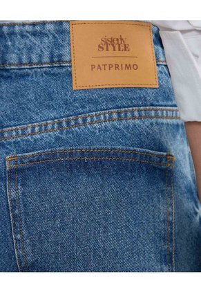 Jean Para Mujer Wide-Leg Color Azul Marca Patprimo #30160476