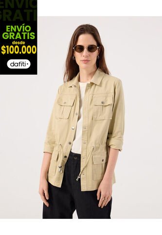 Chaqueta Para Mujer Desestructurada Color Beige Marca Patprimo #30080560 Patprimo