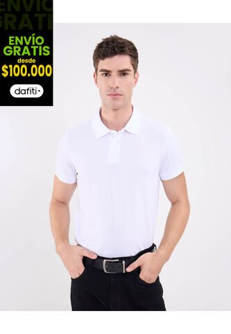 Polo Para Hombre Cuello Tejido Sin Bolsillo Color Blanco Marca Patprimo #44112696 Patprimo