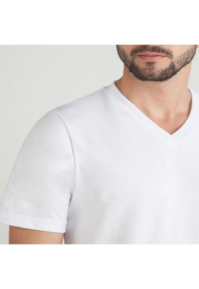 Camiseta Interior Para Hombre Interior M/C Lisa C/V Color Surtido Marca Patprimo #44020008