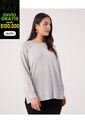 Saco Para Mujer Cuello Redondo Color Gris Marca Patprimo #14330227 de Patprimo